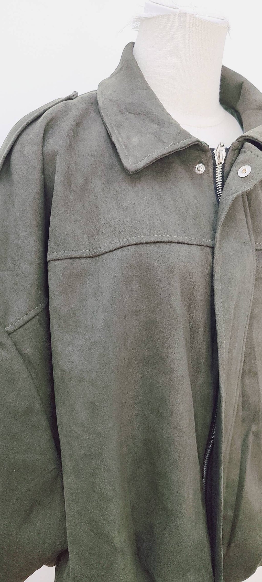 2736 Jacke: Kaki / Taille unique