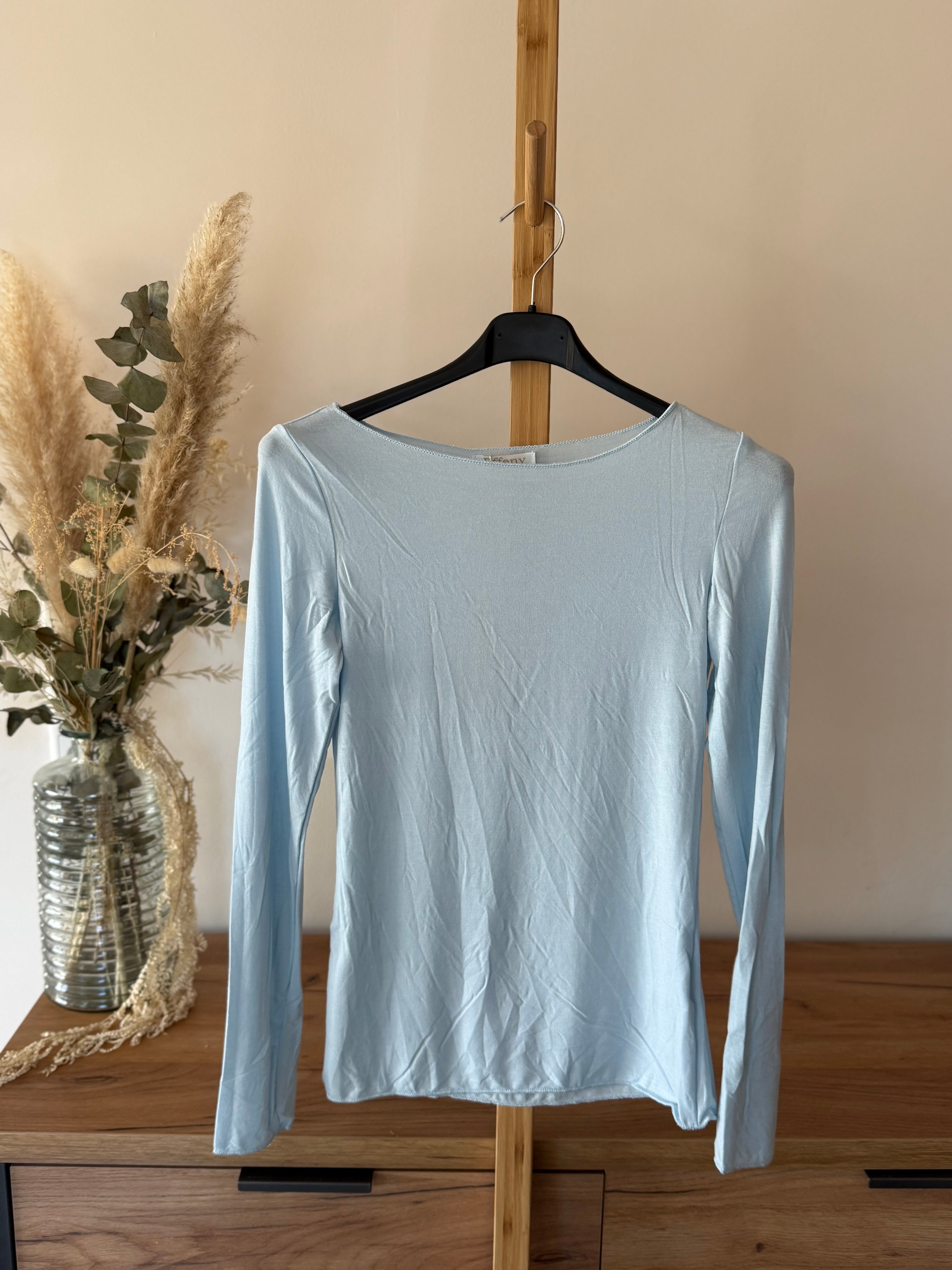 Langarm Shirt blau