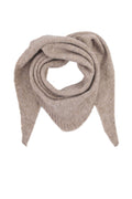 Kleines Dreiecktuch im sanften, eleganten Stil: Taupe