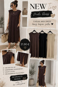 CASUAL MIDI DRESS
