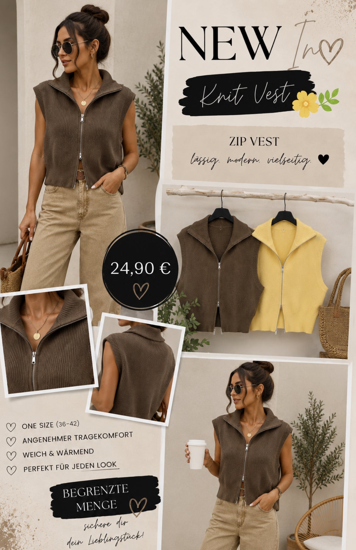 ZIP VEST