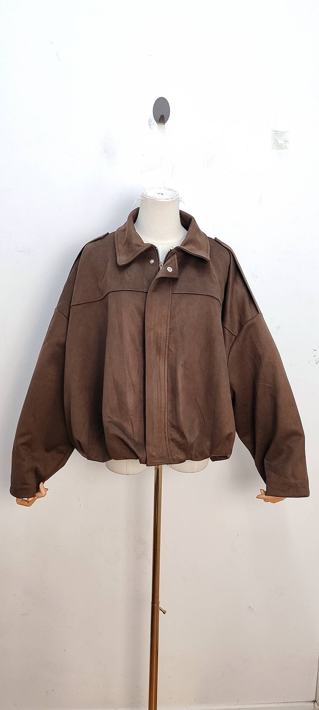 2736 Jacke: Choco / Taille unique