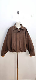 2736 Jacke: Choco / Taille unique